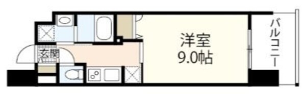 広島駅 徒歩5分 12階の物件間取画像